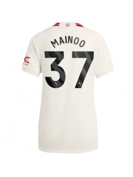 Billige Manchester United Kobbie Mainoo #37 Tredjedrakt Dame 2023-24 Kortermet